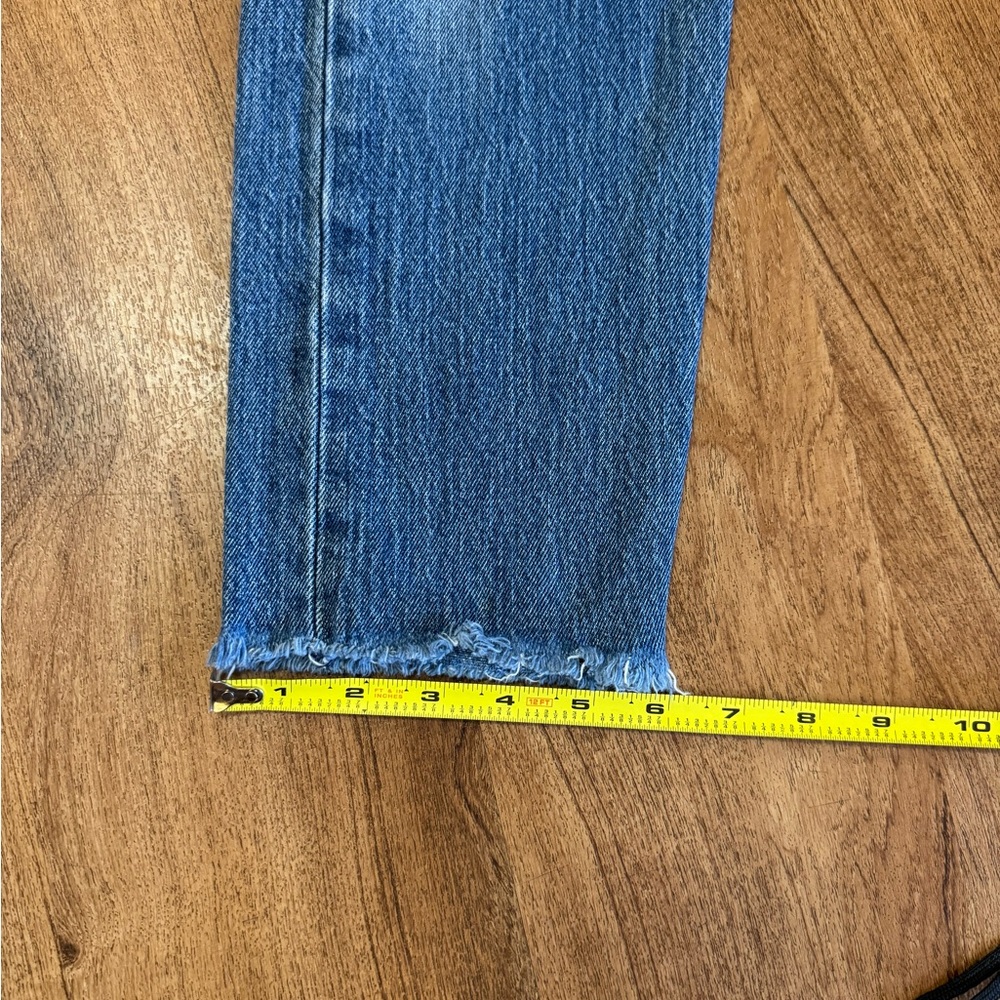 Vintage White Oak Cone Denim Cropped Levi’s. 28 - Picture 12 of 13
